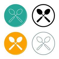 Spoons Vector Icon