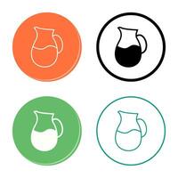 Milk Jug Vector Icon