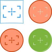Unique Focus Vector Icon