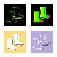 Unique Boots Vector Icon