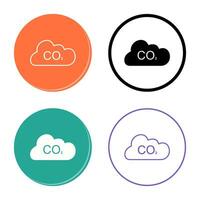 Carbon Dioxide Vector Icon