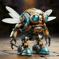 3d Robot dragonfly photo