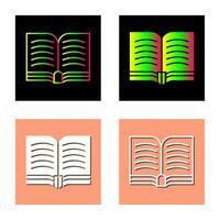 icono de vector de libro