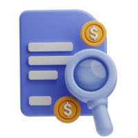 Credit Score illustration 3d png