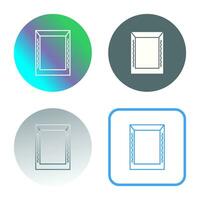 Unique Frame Vector Icon