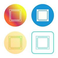 Unique Frame Vector Icon