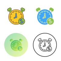 Clock Vector Icon