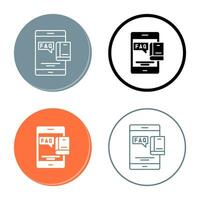 Faq Vector Icon