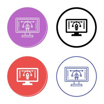 Elearning Vector Icon
