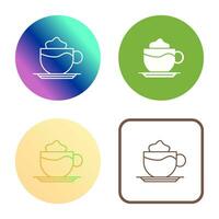 Latte Vector Icon