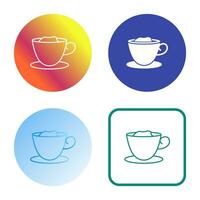 Creamy Coffee Vector Icon