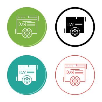 Web Development Vector Icon
