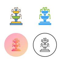 Fountain Vector Icon