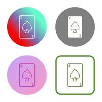 Spades Card Vector Icon