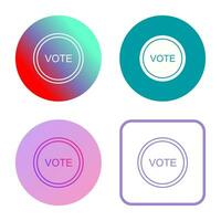 Vote Link Vector Icon