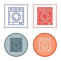 Washing Machine Vector Icon