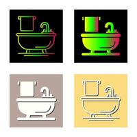 Bathtub Vector Icon