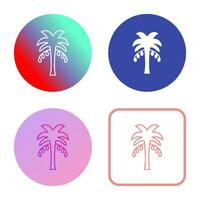 Coconut trees Vector Icon