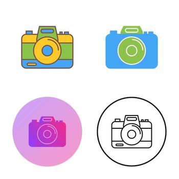 icono de vector de camara