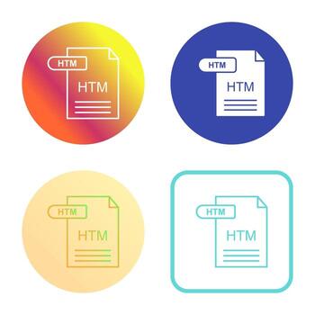 icono de vector de html