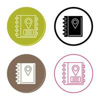 Address Book Vector Icon