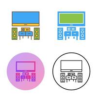 Home Theater Vector Icon