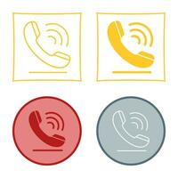 Phone Call Vector Icon