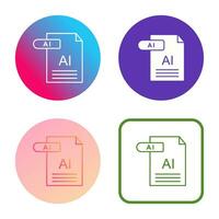 AI Vector Icon