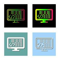 Coding Vector Icon