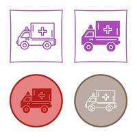 Ambulance Vector Icon