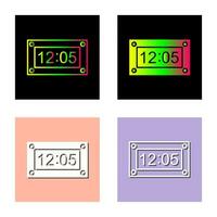 Unique Timer Vector Icon