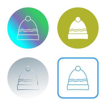 icono de vector de sombrero