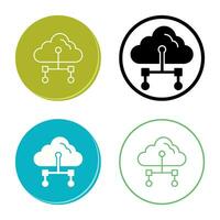 Internet Cloud Vector Icon