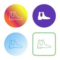 Men's Boots Vector Icon