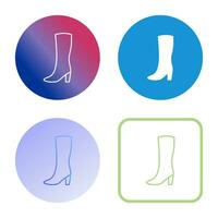 Long Boots Vector Icon