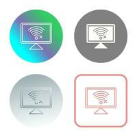 Disconnected Network Vector Icon