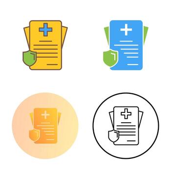 Receipt Vector Icon