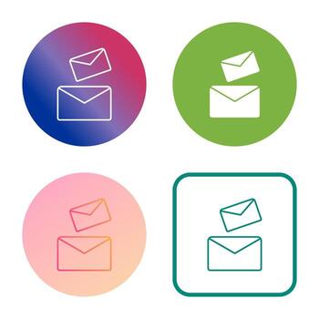 icono de vector de mensajes