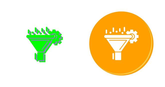 Filtering Vector Icon