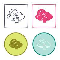 Cloud Computing Vector Icon