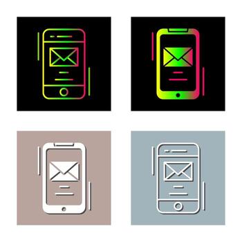 icono de vector de correo