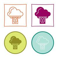 Cloud Computing Vector Icon