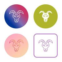 Goat Vector Icon