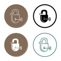 Unlock Vector Icon