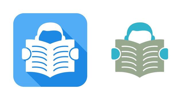 Reading Vector Icon