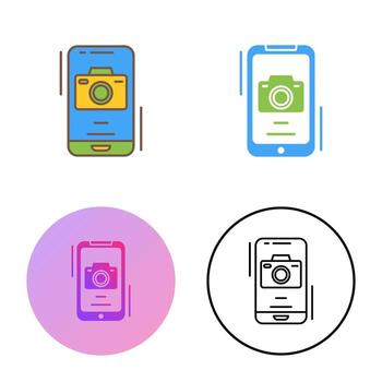 icono de vector de camara