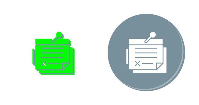 Note Vector Icon