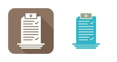 Check List Vector Icon