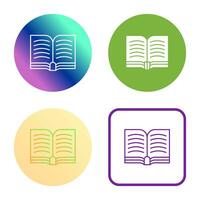 icono de vector de libro