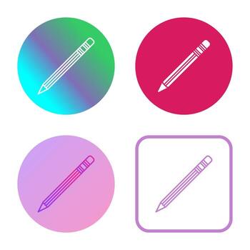 icono de vector de lápiz